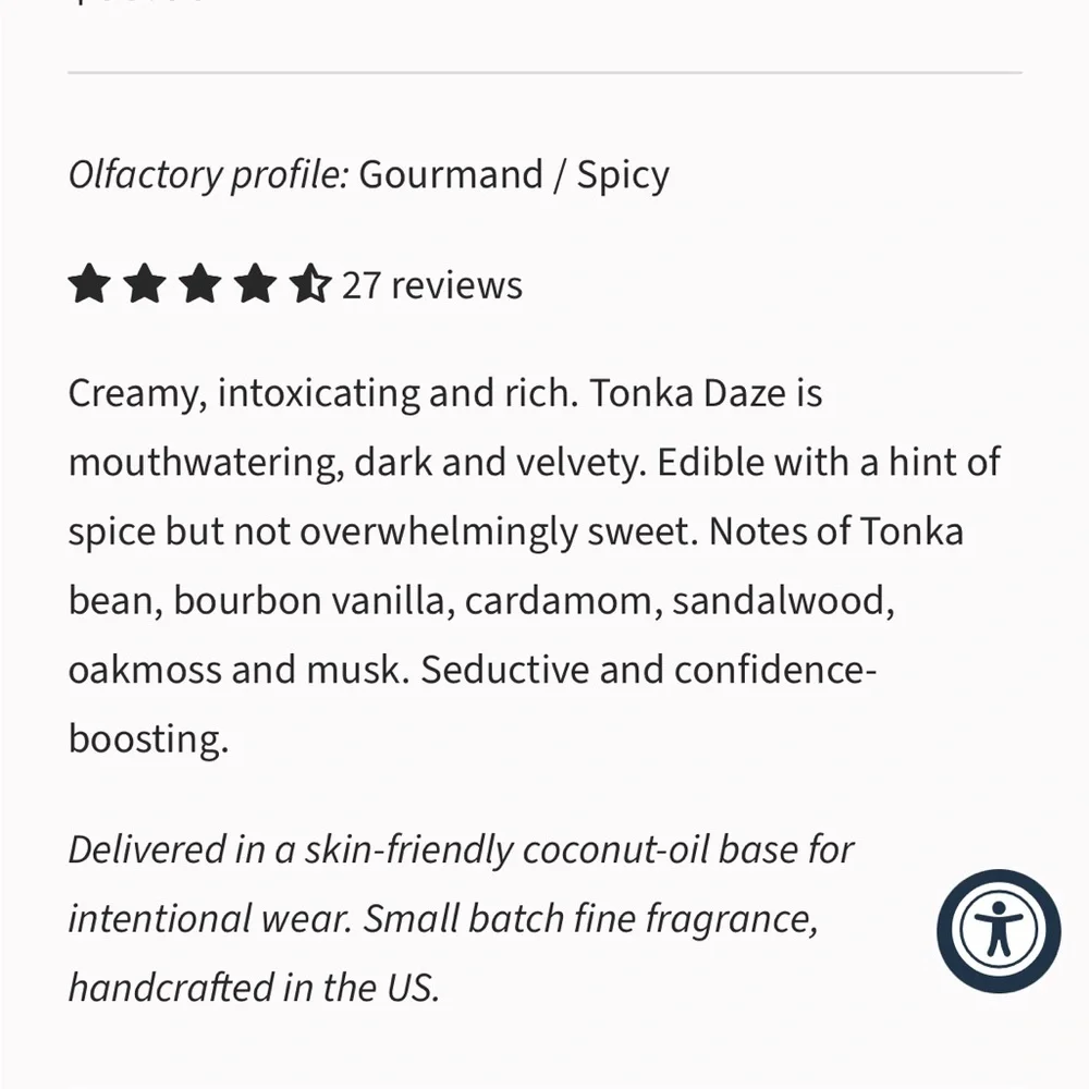 Tonka Daze Perfume Oil - onekind - Picture 5 of 8